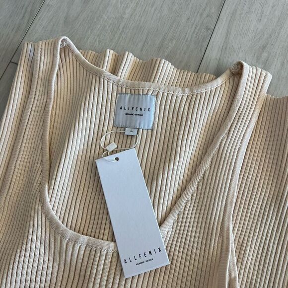 Allfenix ribbed knit maxi dresssize L - Picture 6 of 7